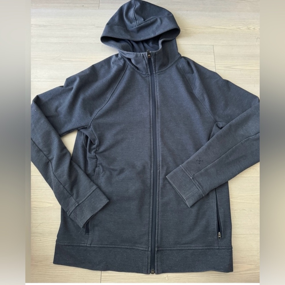 Lululemon Navy Blue Full-zip Hoodie Size S